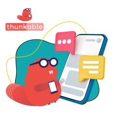 Разработка мобильных приложений в Thunkable - КИБЕРшкола программирования для детей, компьютерные курсы для школьников, начинающих и подростков - KIBERone г. Саратов