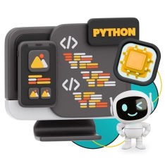 Мой первый сайт с мозгами: Python + AI - КИБЕРшкола программирования для детей, компьютерные курсы для школьников, начинающих и подростков - KIBERone г. Саратов