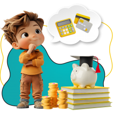 Финансовый интеллект вместе KIBERone - КИБЕРшкола программирования для детей, компьютерные курсы для школьников, начинающих и подростков - KIBERone г. Саратов