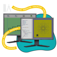 Исполнители чертежник и черепашка - КИБЕРшкола программирования для детей, компьютерные курсы для школьников, начинающих и подростков - KIBERone г. Саратов
