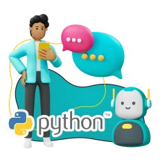 Умный чат-бот на Python на Telegram - КИБЕРшкола программирования для детей, компьютерные курсы для школьников, начинающих и подростков - KIBERone г. Саратов